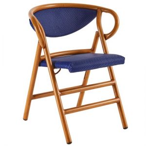 folding outdoor armchair, outdoor furniture, restaurant furniture, hotel furniture
