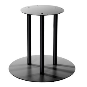 triple table base, table bases, contract furniture, restaurant furniture, hotel furniture