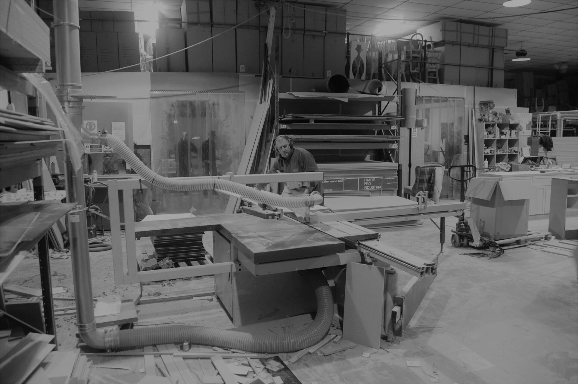 Contract furniture production