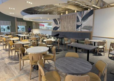 Restaurant Furniture Installation at Haskins Garden Centre West End